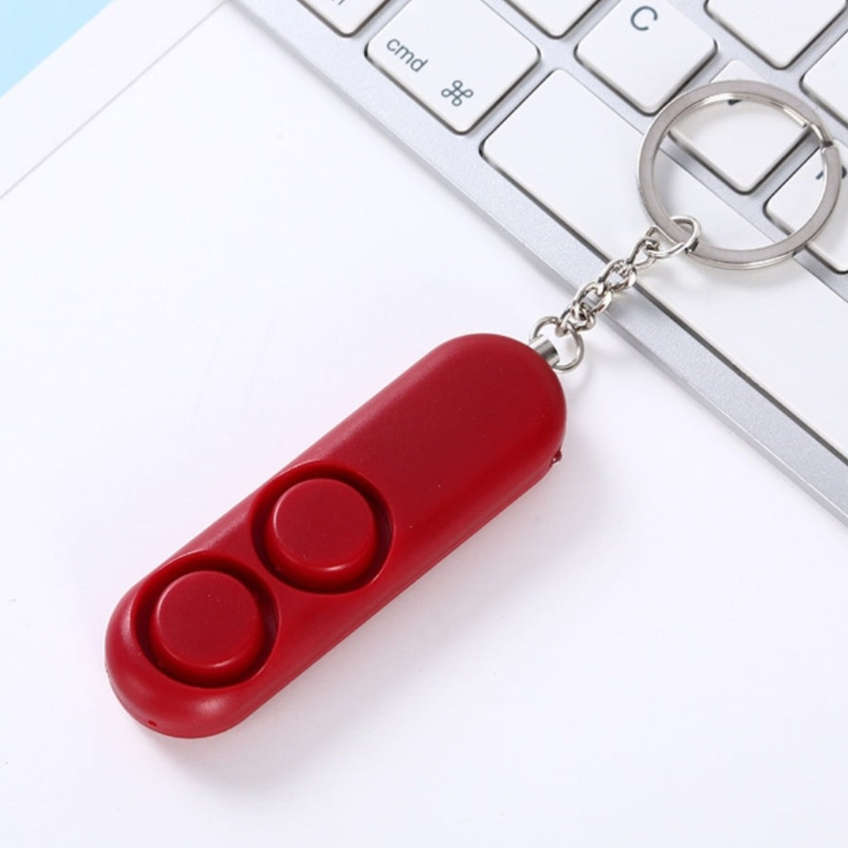 Skorter | Pcs 120dB Self Defense Dual Speaker Extra Loud Personal Safety Alarm Keychain