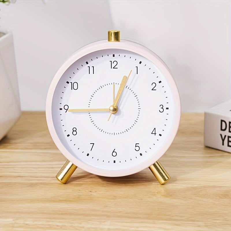 Skorter | TimeSphere - Stylish Metal Alarm Clock with Night Light