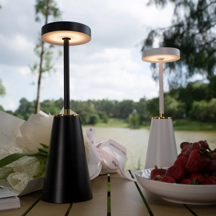 Skorter | LumiGlow Rechargeable Wireless Table Lamp – Elegant & Modern Lighting