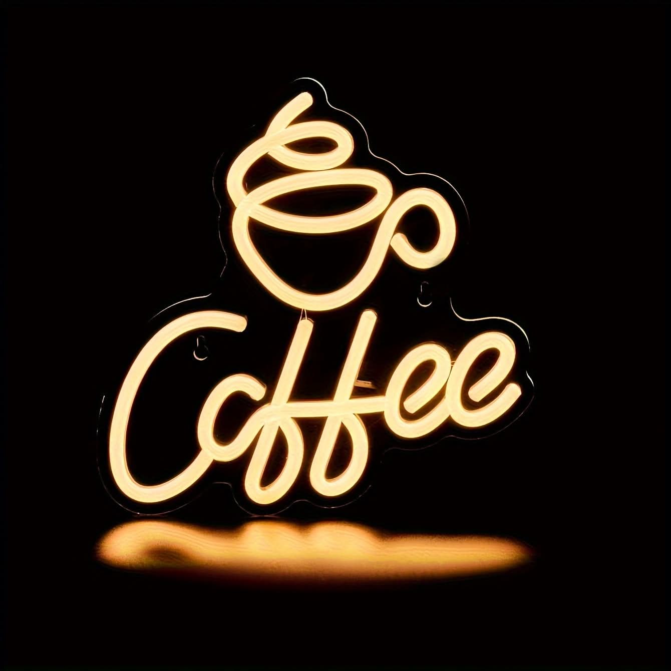Skorter | Neon LED Coffee Sign for Kitchen or Café Wall