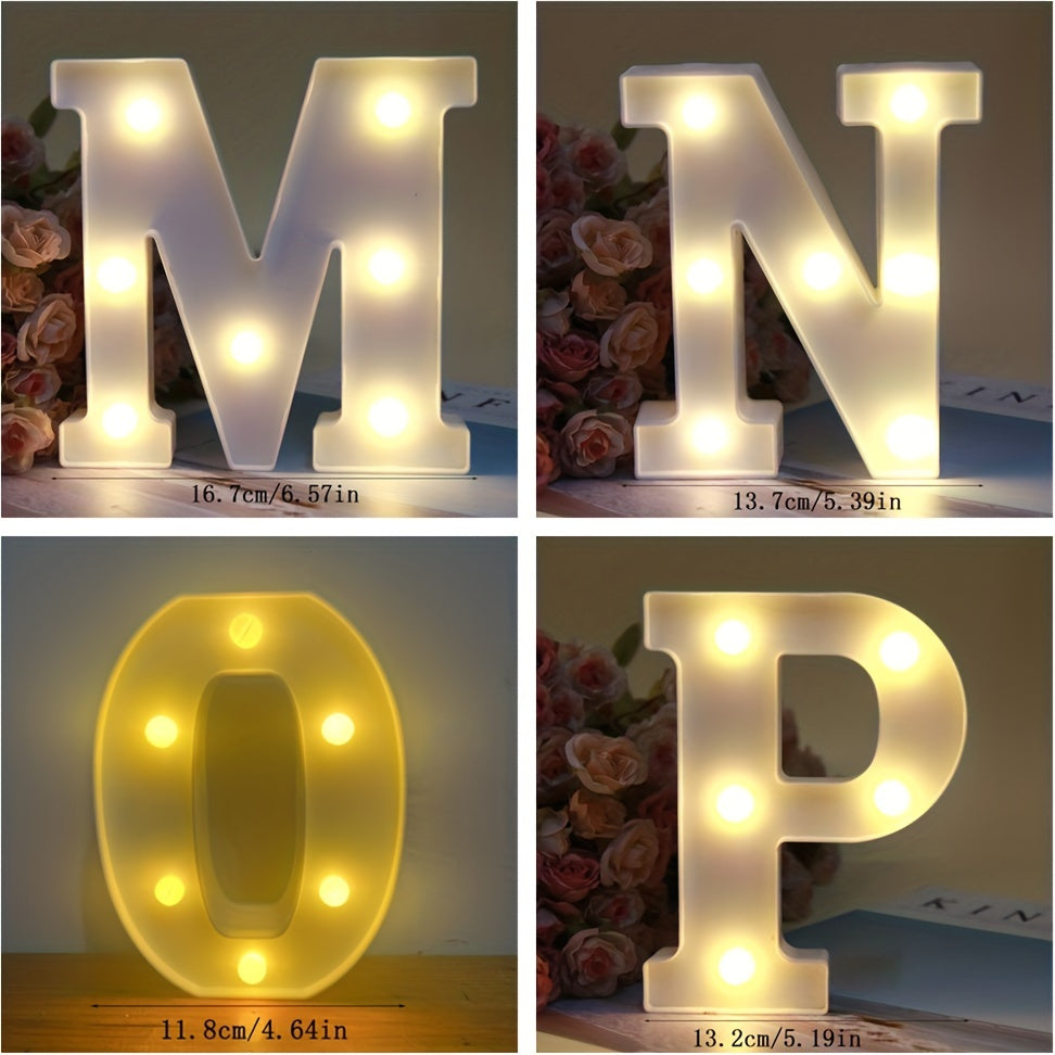 Skorter | AlphaGlow - LED Decorative Letter Light with Battery Operation