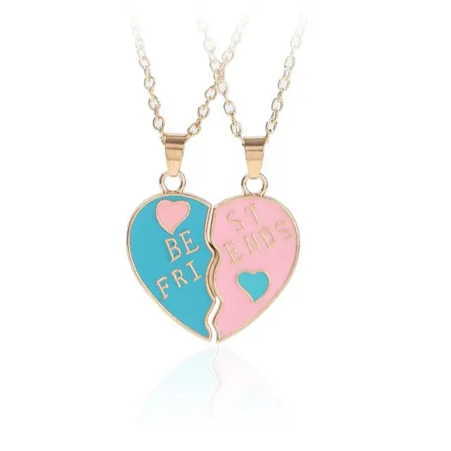 Skorter | 2 Pieces/ Set Chains Choker Broken Heart Jewelry Gift