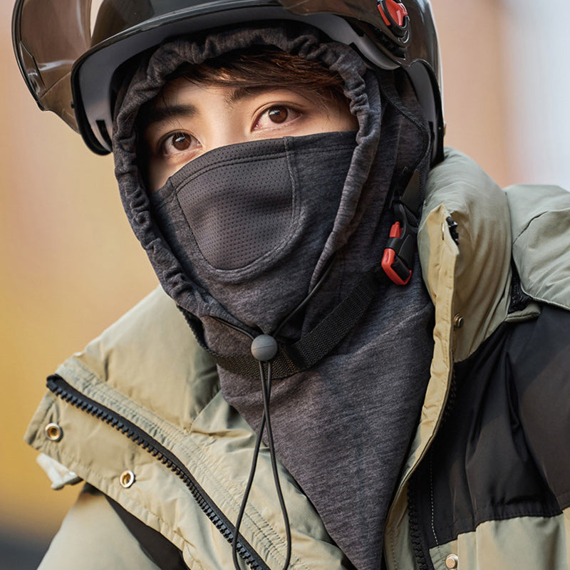 skorter | Hooded Face Mask With Neck Warmer For Cycling