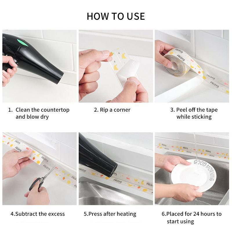 Skorter | Kitchen waterproof mold band