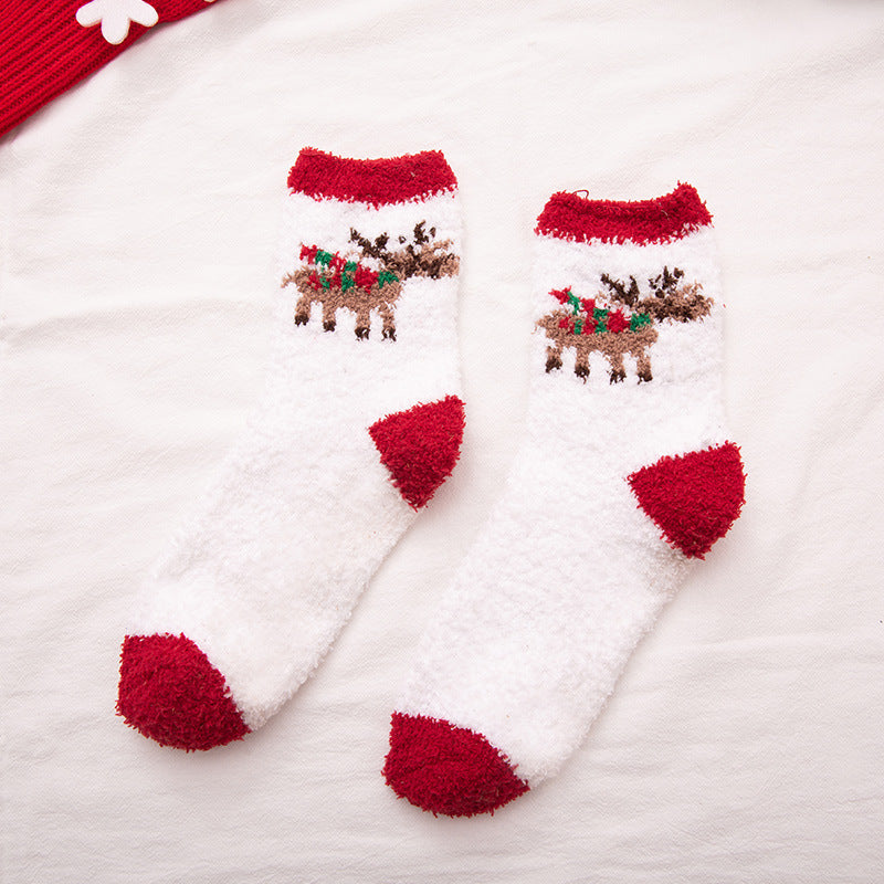 Skorter | Christmas warm socks - 12 pairs