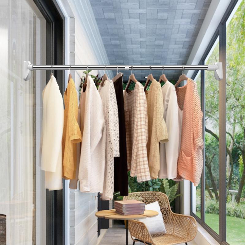 skorter | No Drill Clothes Hanger Telescopic Rod