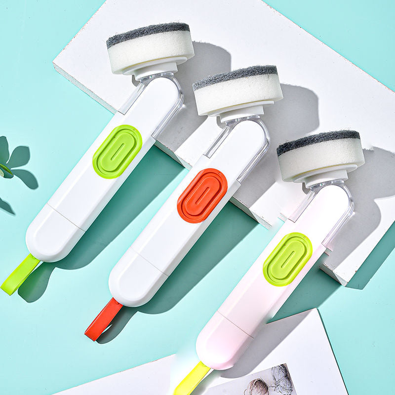 skorter | Multifunctional Long Handle Liquid Filled Cleaning Brush