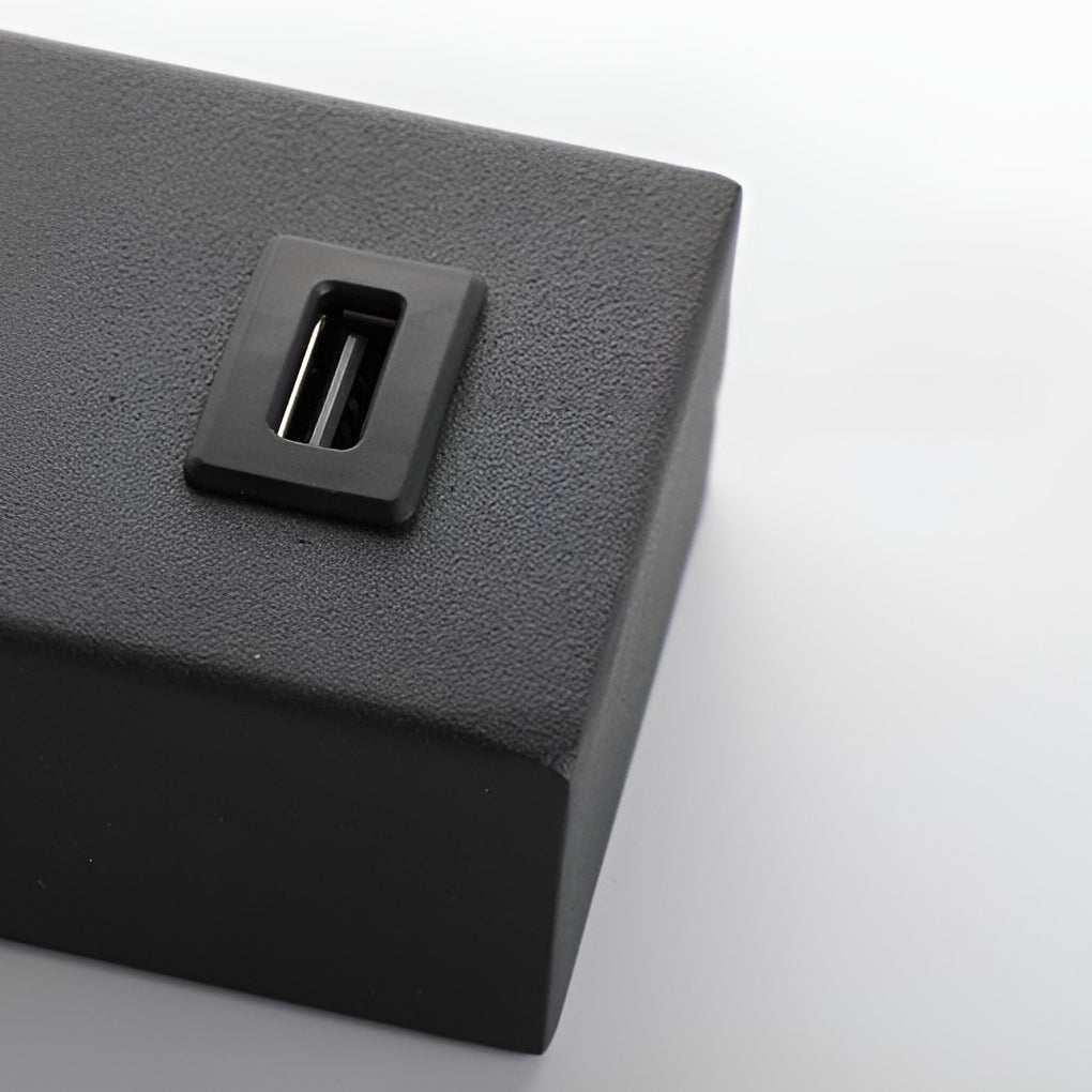 Skorter | LuxiLicht - Modern Adjustable LED Wall Lamp with Tilts and USB Charging Port