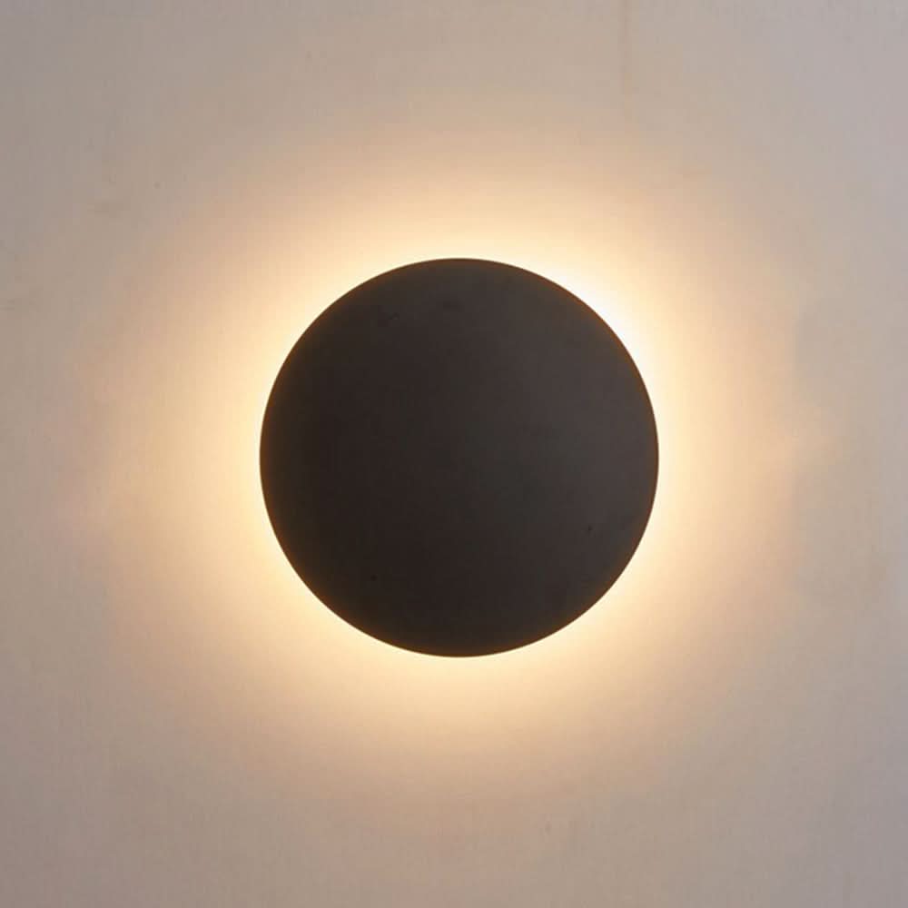 Skorter | GlowNight Metal Round LED Wall Light
