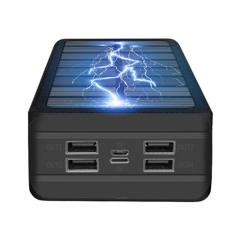Skorter | Massive 50000 mAh Capacity Wireless Solar Power Bank