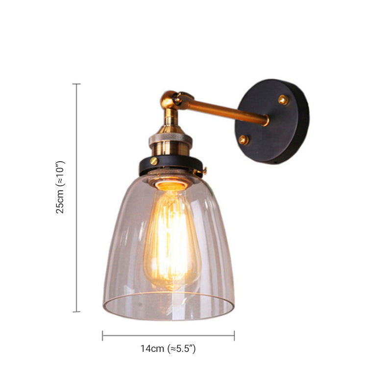 Skorter | NoirLuxe - Modern LED Wall Lamp Black/Gold