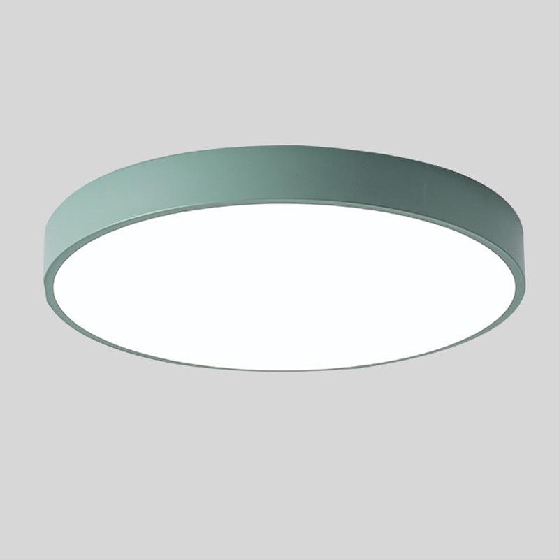 Skorter | Scandinavian Circular LED Ceiling Light | Soft Illumination, Minimalist Design & Ideal for Bedrooms and Work Areas