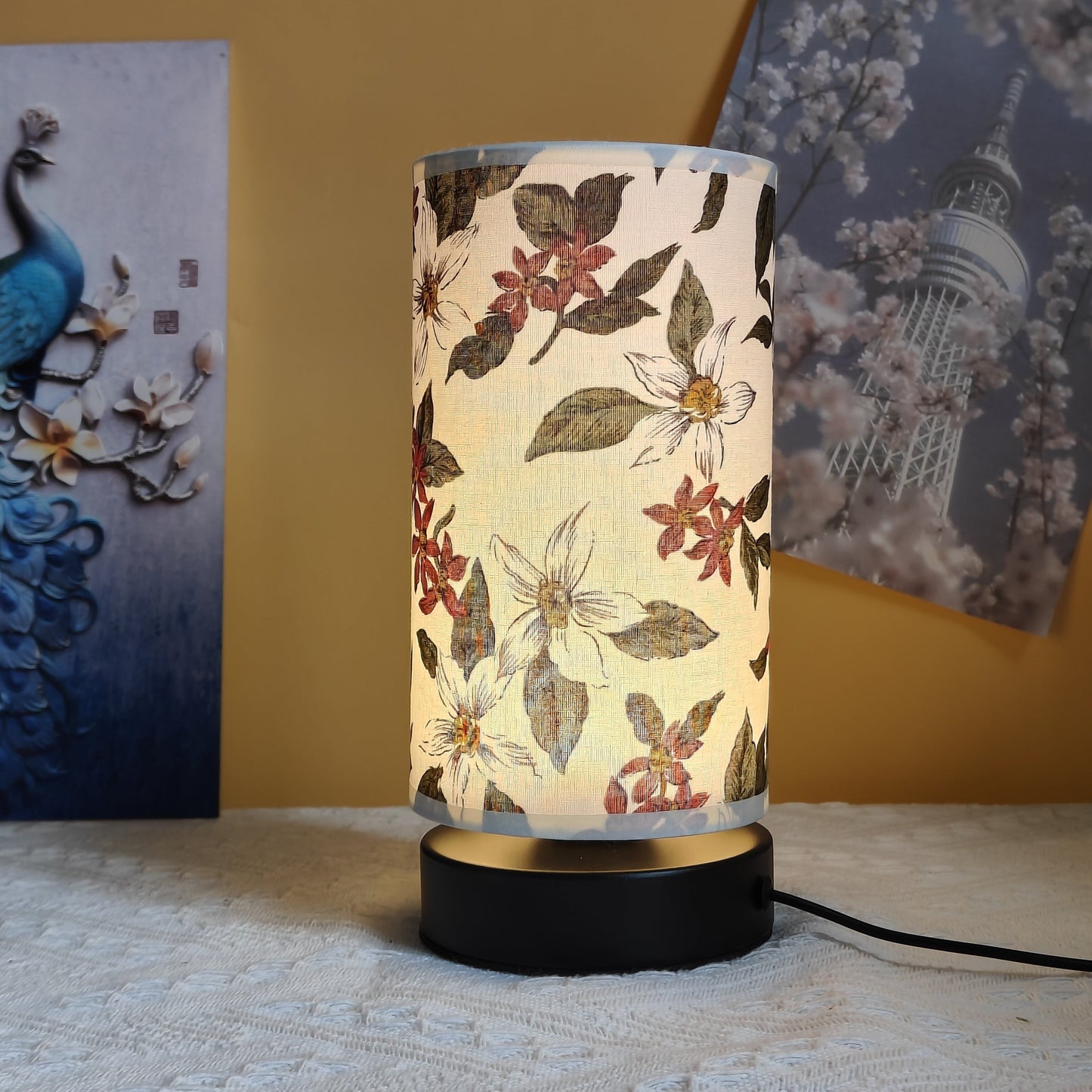 Skorter | HoutLys - Creative Wood Table Lamp with LED