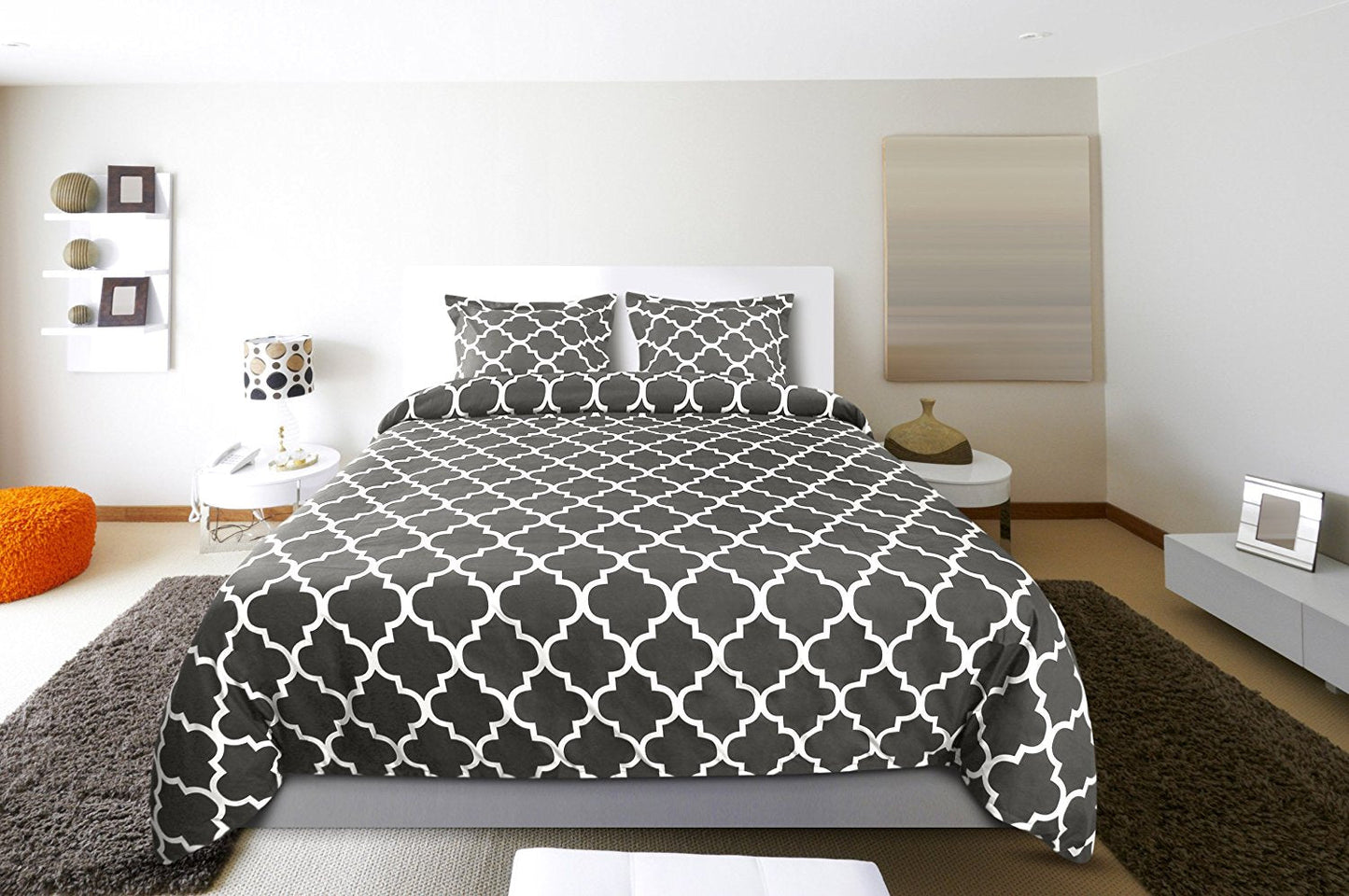 Skorter | Luxurious Brushed Velvet Microfiber Duvet Cover Set