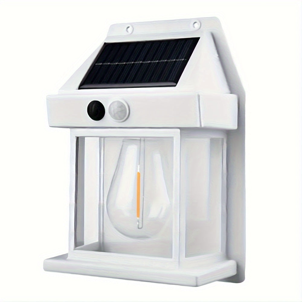 Skorter | SolarGlow - Solar-Tungsten Wall Lamp with Motion Sensor and 3 Lighting Modes