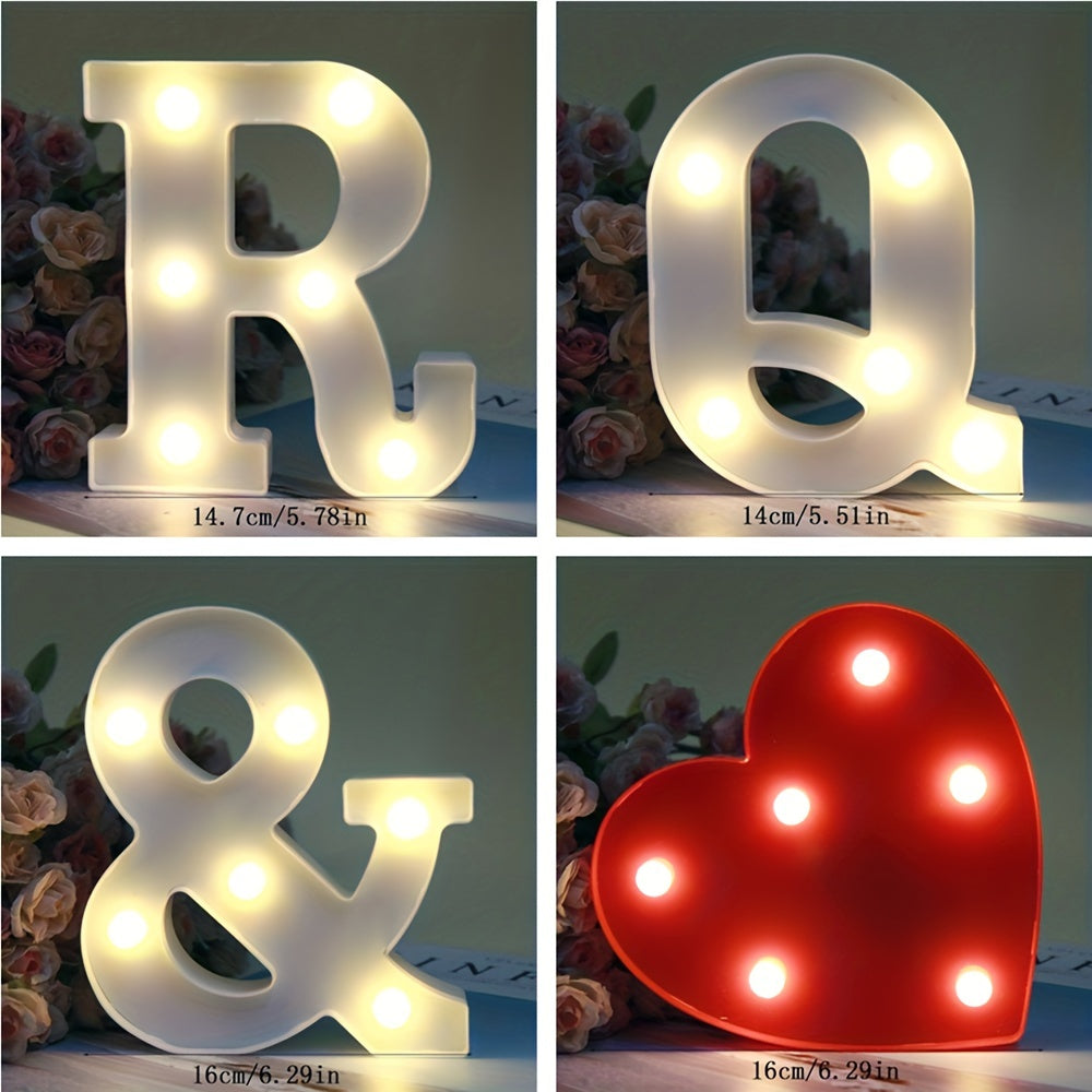 Skorter | AlphaGlow - LED Decorative Letter Light with Battery Operation