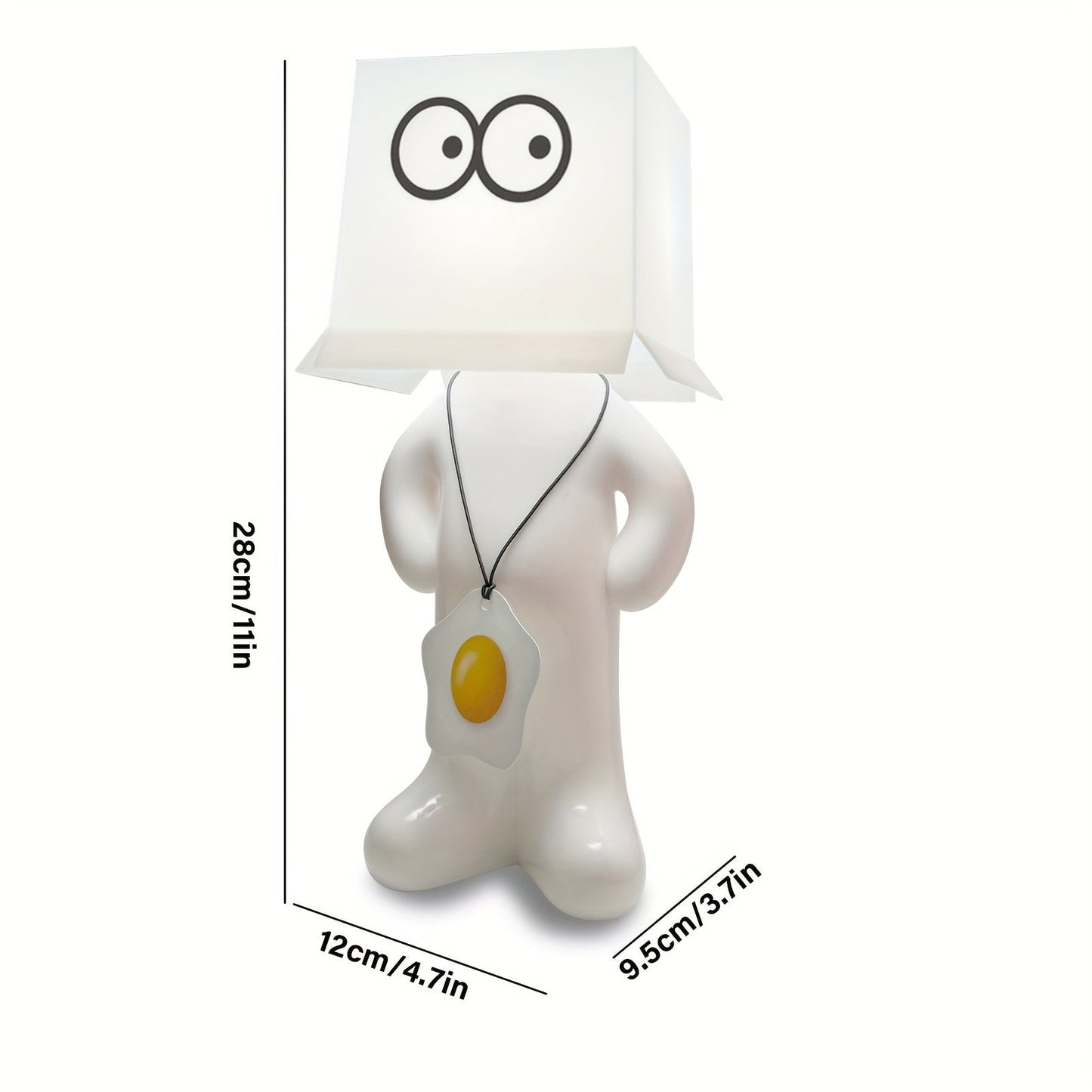 Skorter | FunGlow - Creative Table Lamp, USB LED Night Light for Bedroom Decorations