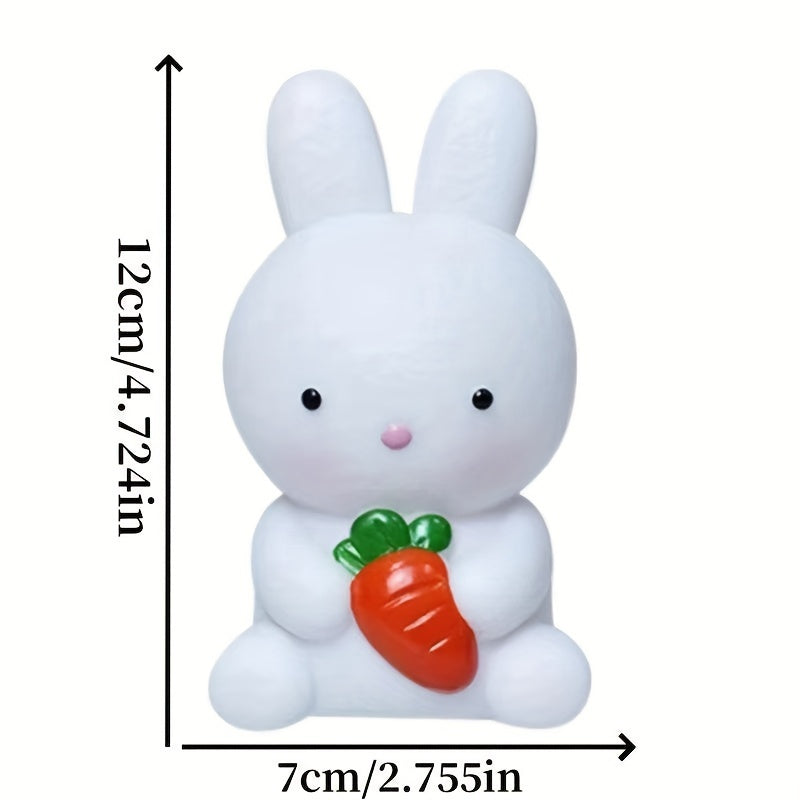 Skorter | BunnyGlow - Cute Bunny Lamp with LED Light for Decoration and Night Lighting