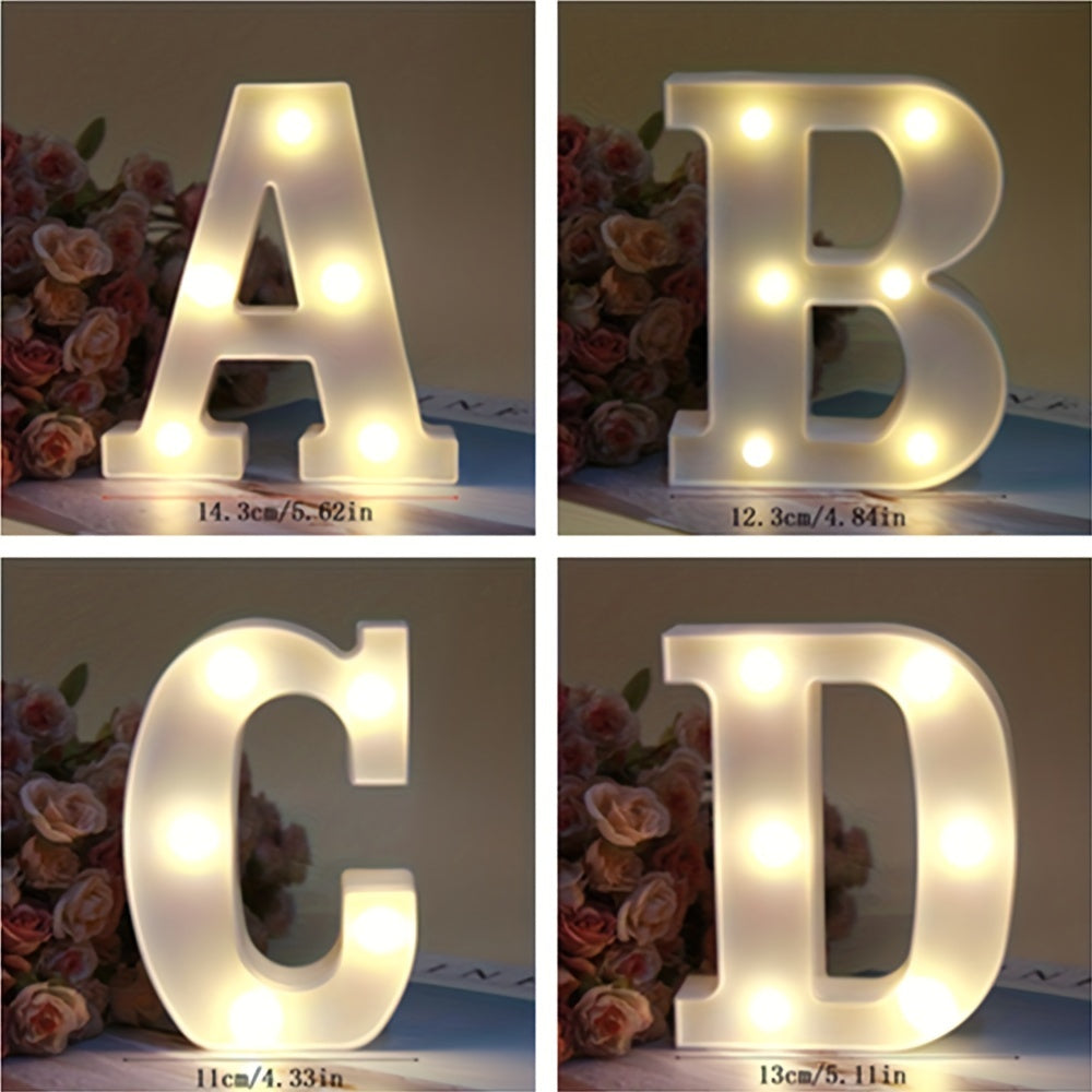 Skorter | AlphaGlow - LED Decorative Letter Light with Battery Operation