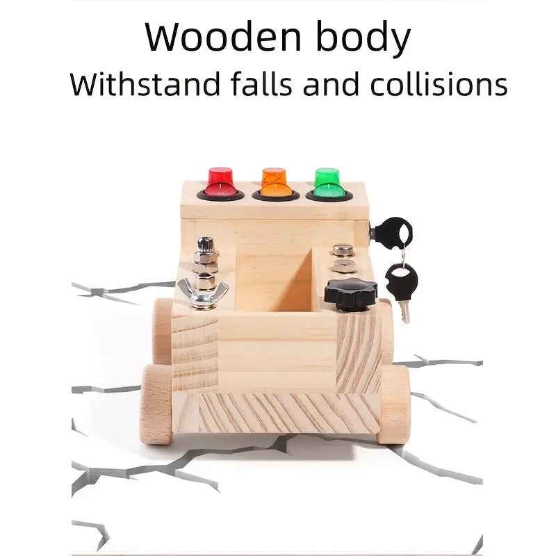 Skorter | Montessori Busy Board - Learn & Live With Led'S - Creative Development
