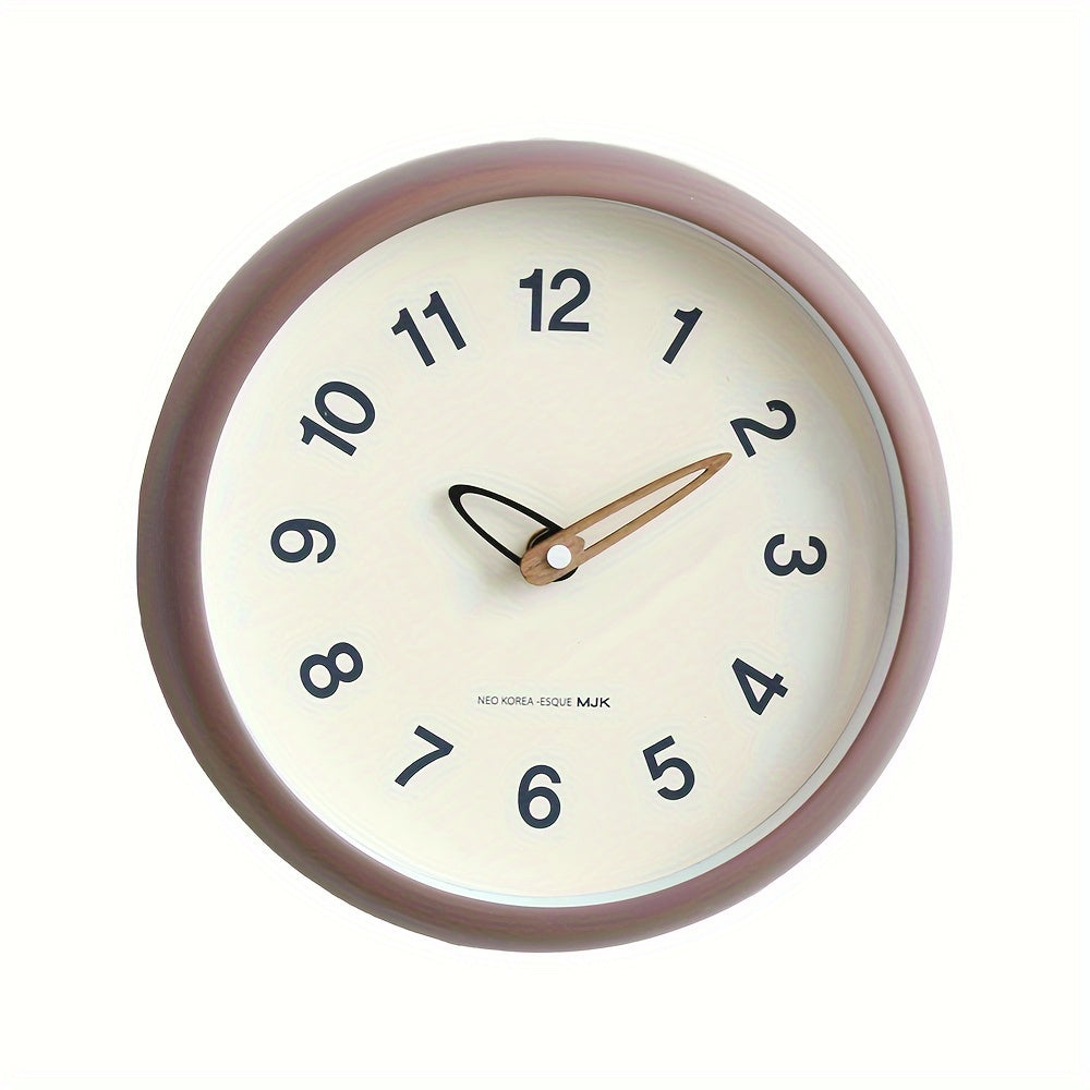 Skorter | SilenceTime - Silent 10-Inch Wall Clock for Bedroom and Living Room