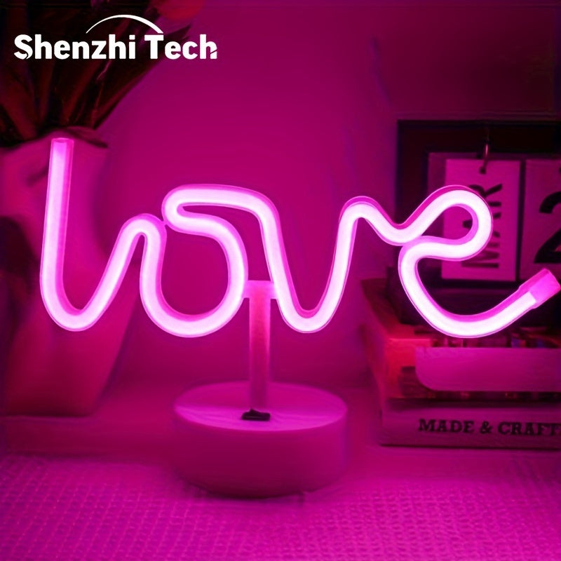 Skorter | NeonLove - LED Neon Table Lamp for Bedroom and Party Decoration