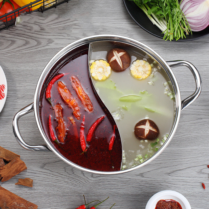 Skorter in Stainless Steel with Practical Divider