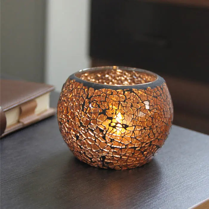 Candle Holder- Decorative Glass