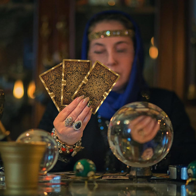 Skorter | Explore the Mystical World of Tarot Gold Foil Tarot