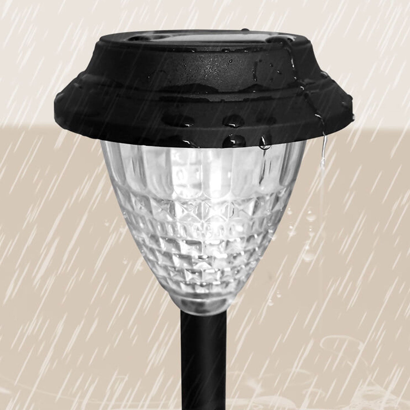 Skorter | Solar waterproof circular divergent light shadow design LED outdoor garden decorative light