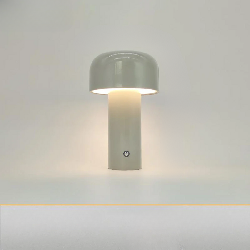 Skorter | PowerMush Rechargeable LED Mushroom Lamp | Ambient Light | Wireless Table Lamp for Home