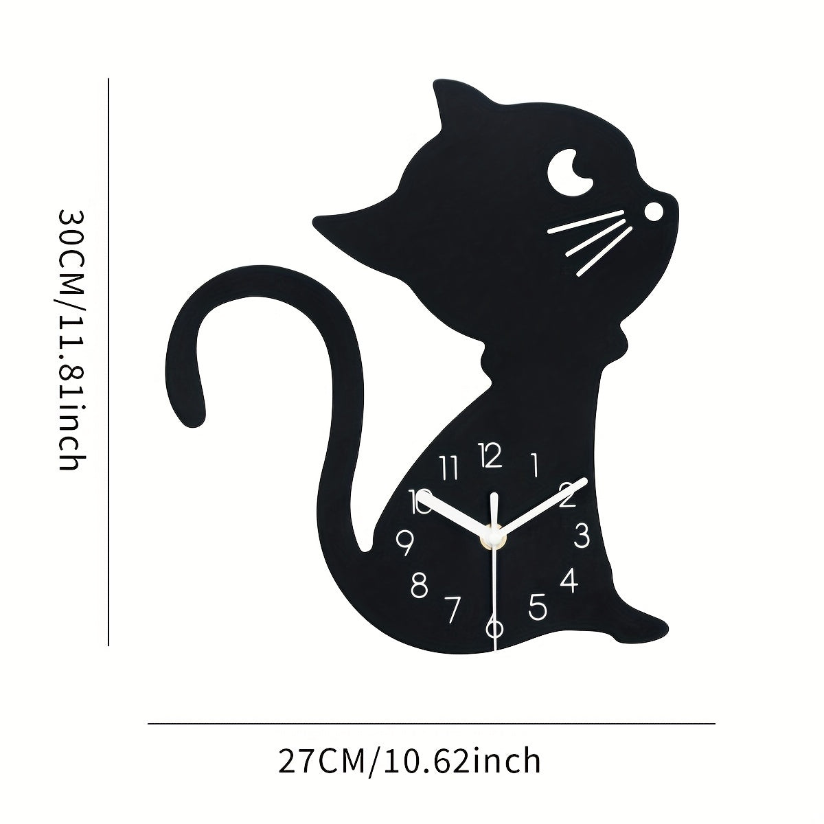 Skorter | ModernPaws - Creative Cat Wall Clock for Stylish Interior