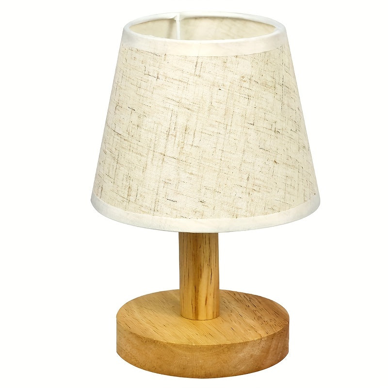 Skorter | NordicLicht - Three LED Night Light with Linen Shade