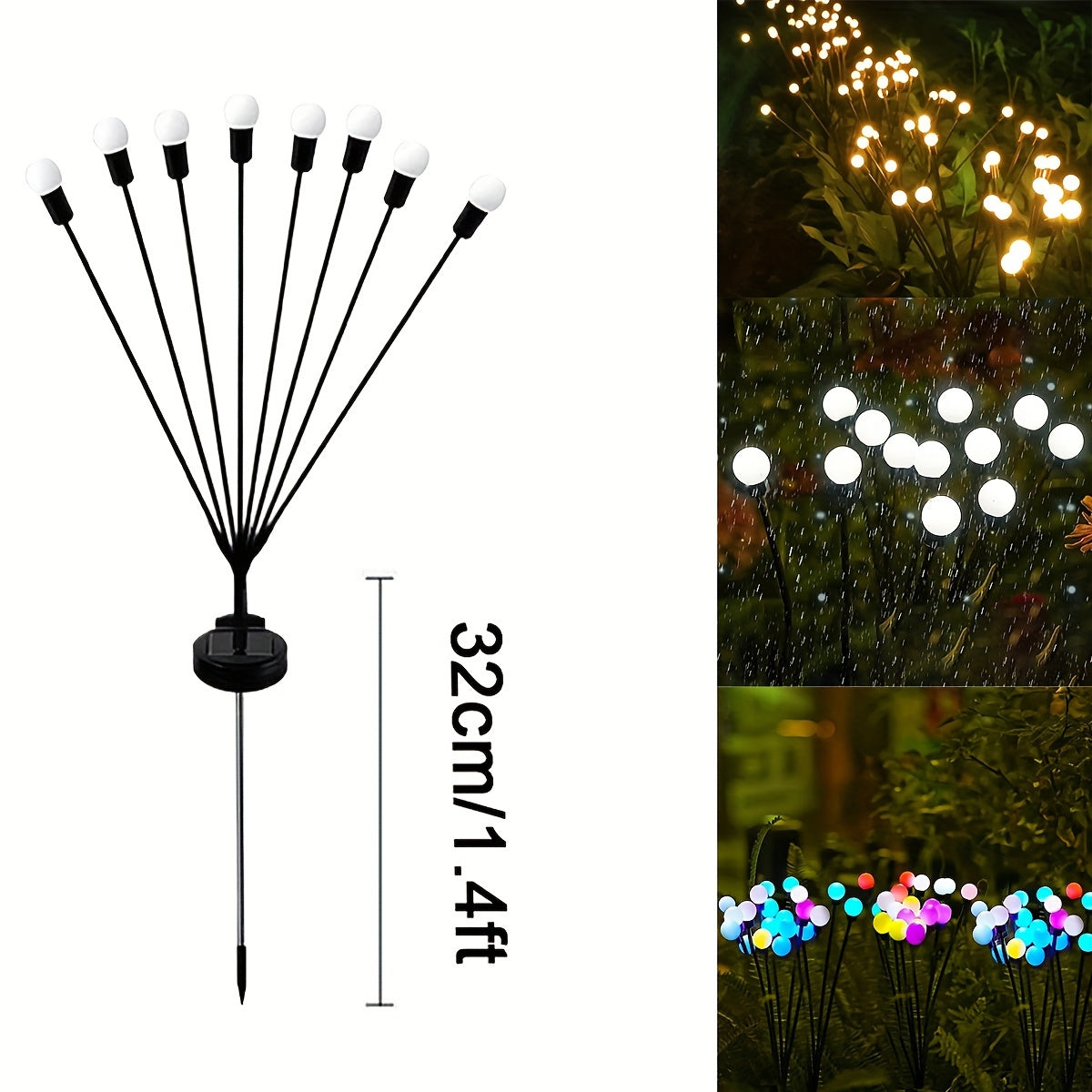 Skorter | SolarFirefly - LED Garden Decoration Firefly Light, Waterproof Outdoor Lighting