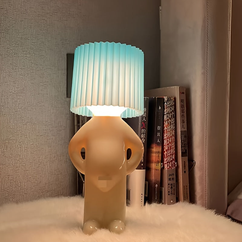 Skorter | VerlegenLys - USB Powered Geometric Table Lamp with Colorful Light