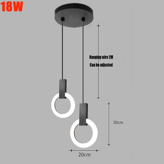 Skorter | Nordic LED pendant lamp