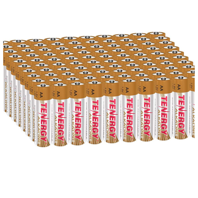 Skorter | 100 Pack High Performance 1.5V AA or AAA Alkaline Batteries