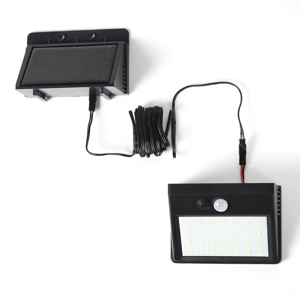 Skorter | ALL-NEW Solar Powered Motion Sensor Light (With Removable Solar Panel)