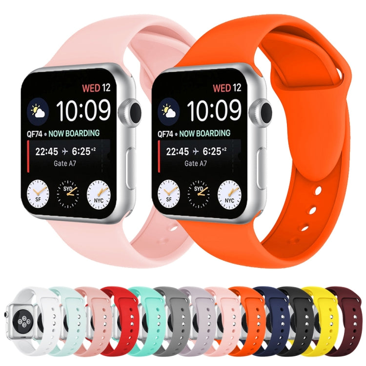 Skorter | Silikonarmband med dubbla nitar för Apple Watch Series 3 & 2 & 1 38mm (Mintgrön)