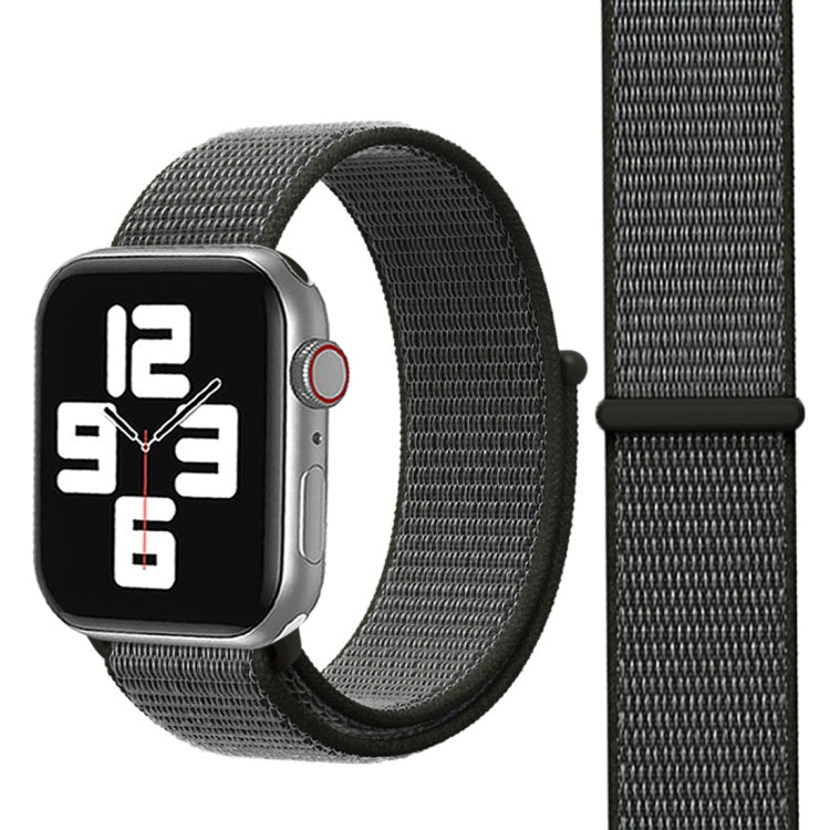 Skorter | For Apple Watch 46mm / 49mm / 45mm / 44mm Simple stylish nylon watch band with Magic Stick (Gray)