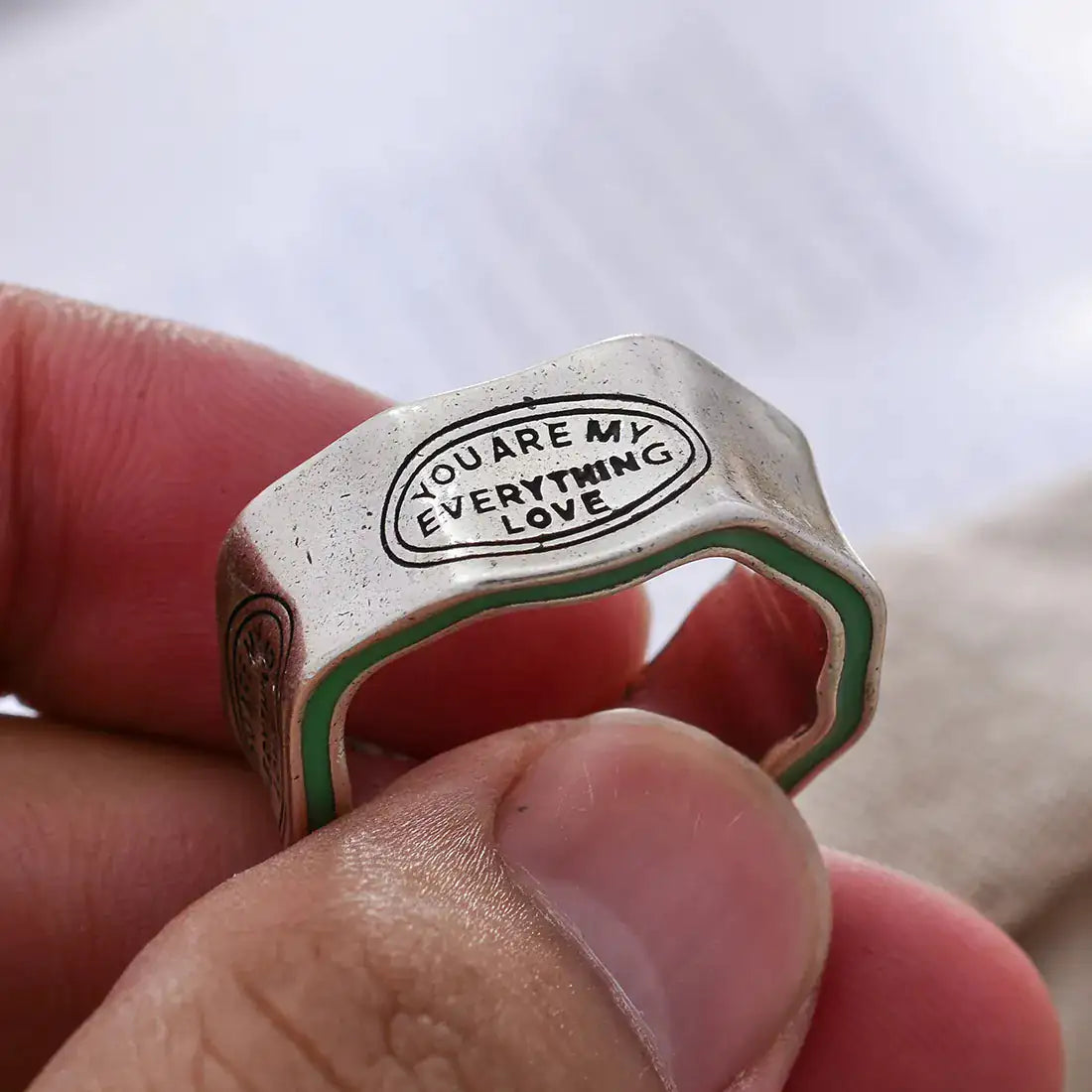Skorter | "You are my everything love" Ring