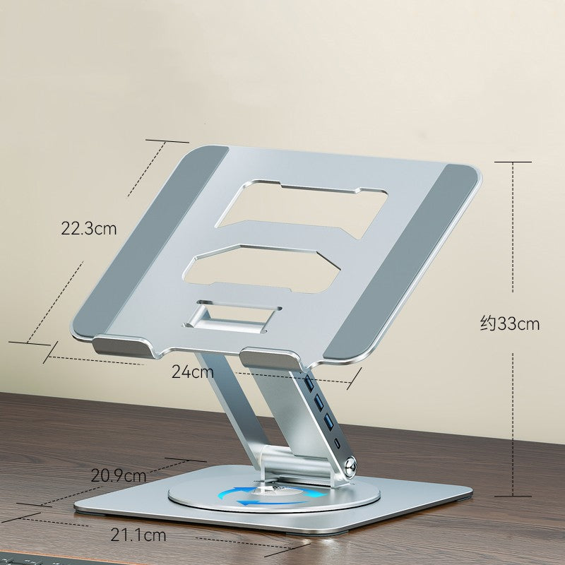 Skorter | 360° Rotating Lift And Expand Docking Station Stand