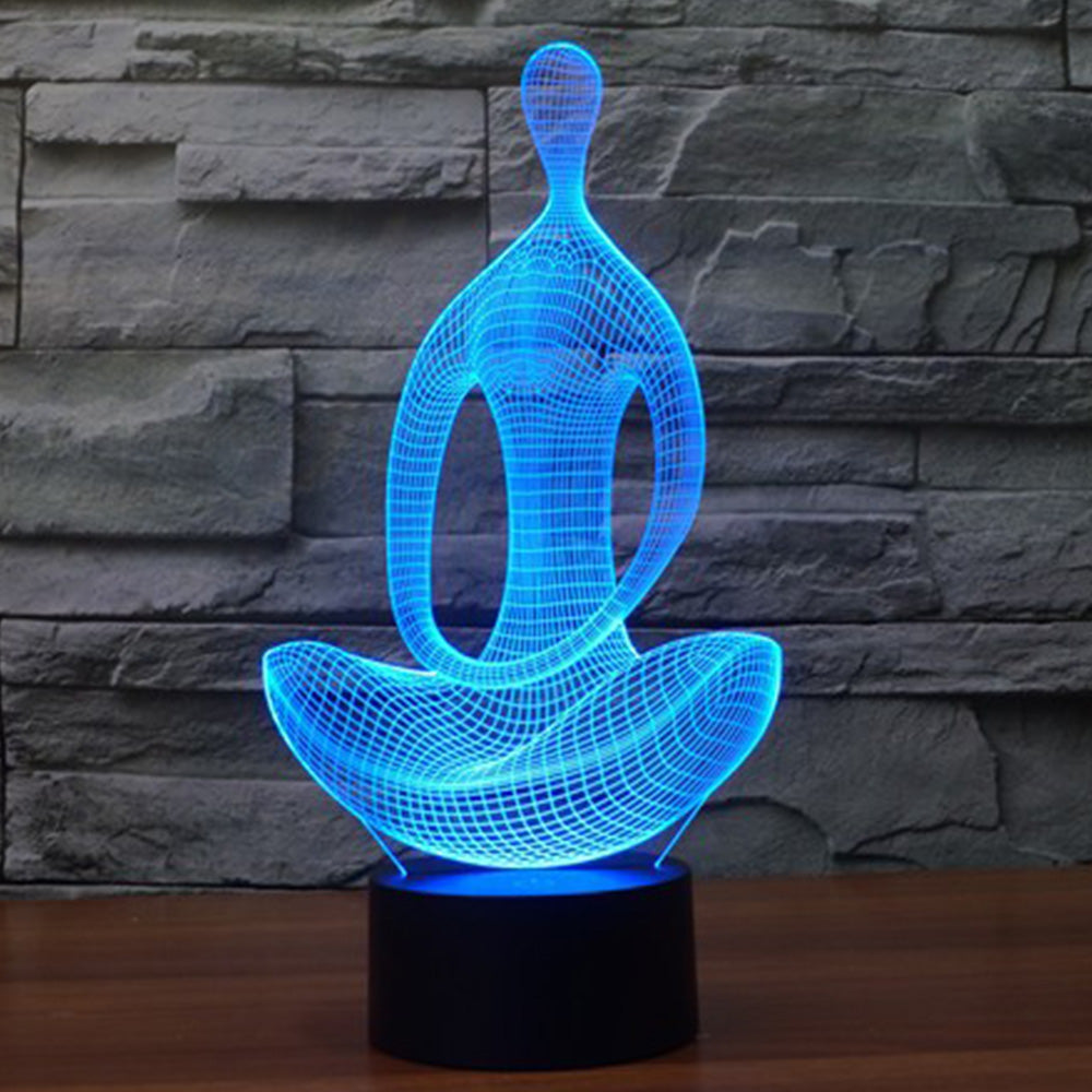 Skorter | Meditation Yoga 3d Led Night Light