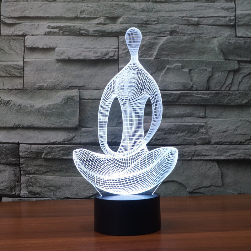 Skorter | Meditation Yoga 3d Led Night Light