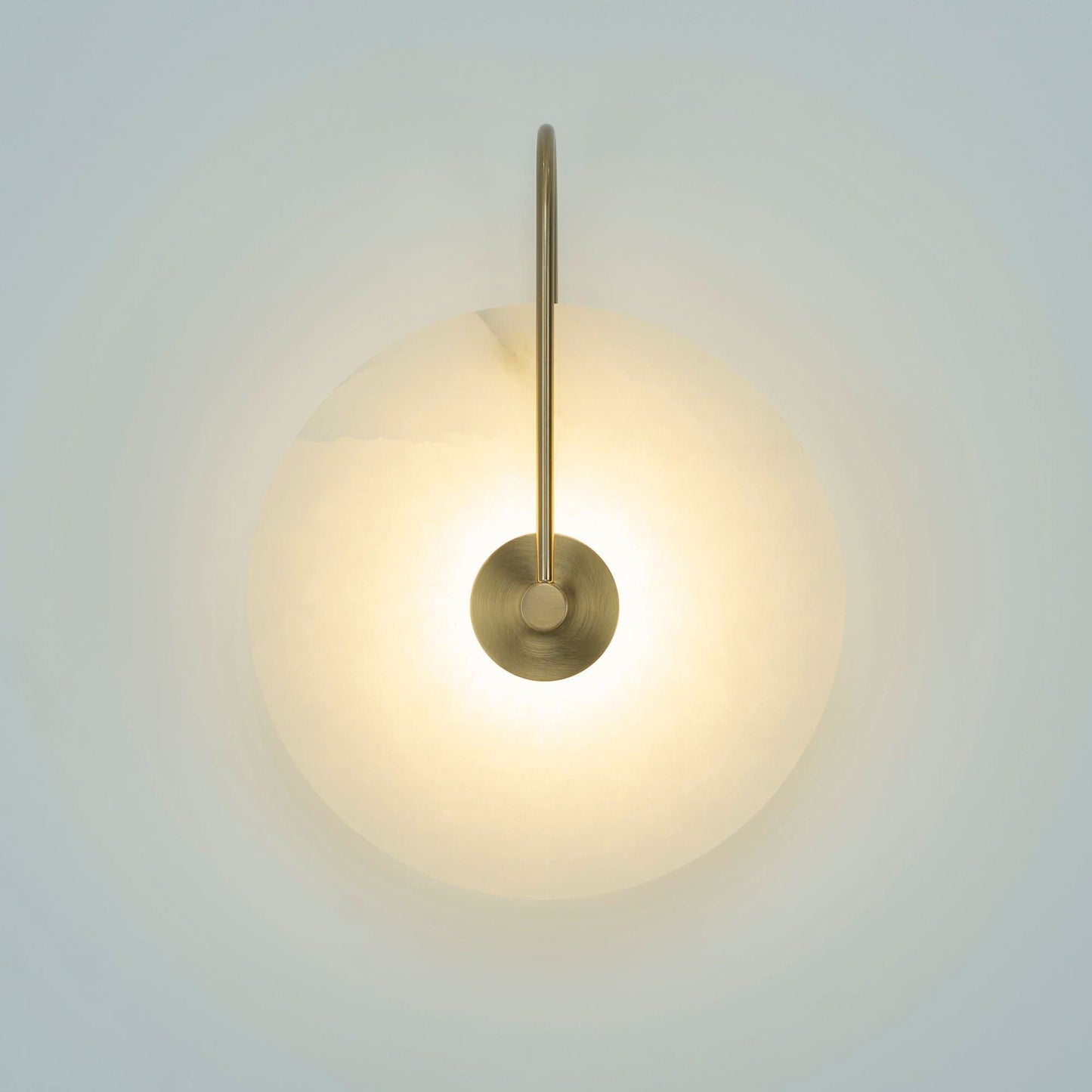 Skorter | Alabaster LED Wall Lamp – Modern Ambient Lighting