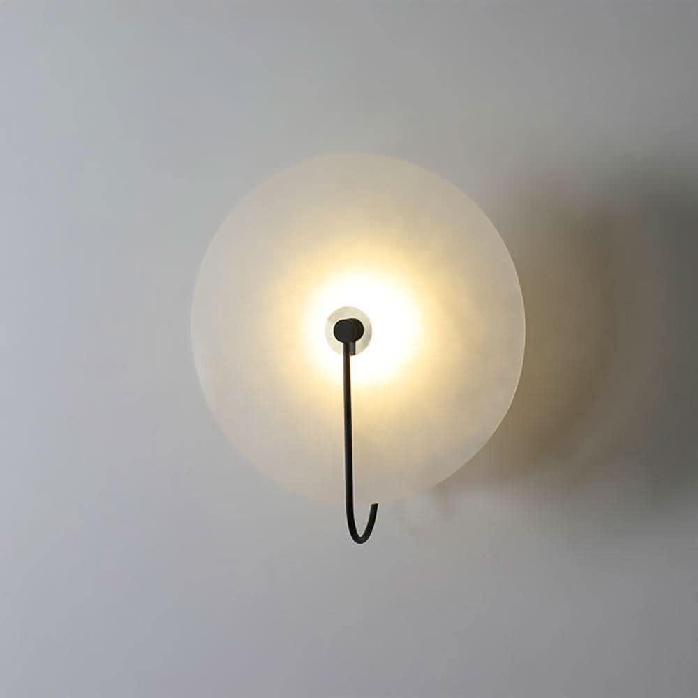 Skorter | Alabaster LED Wall Lamp – Modern Ambient Lighting