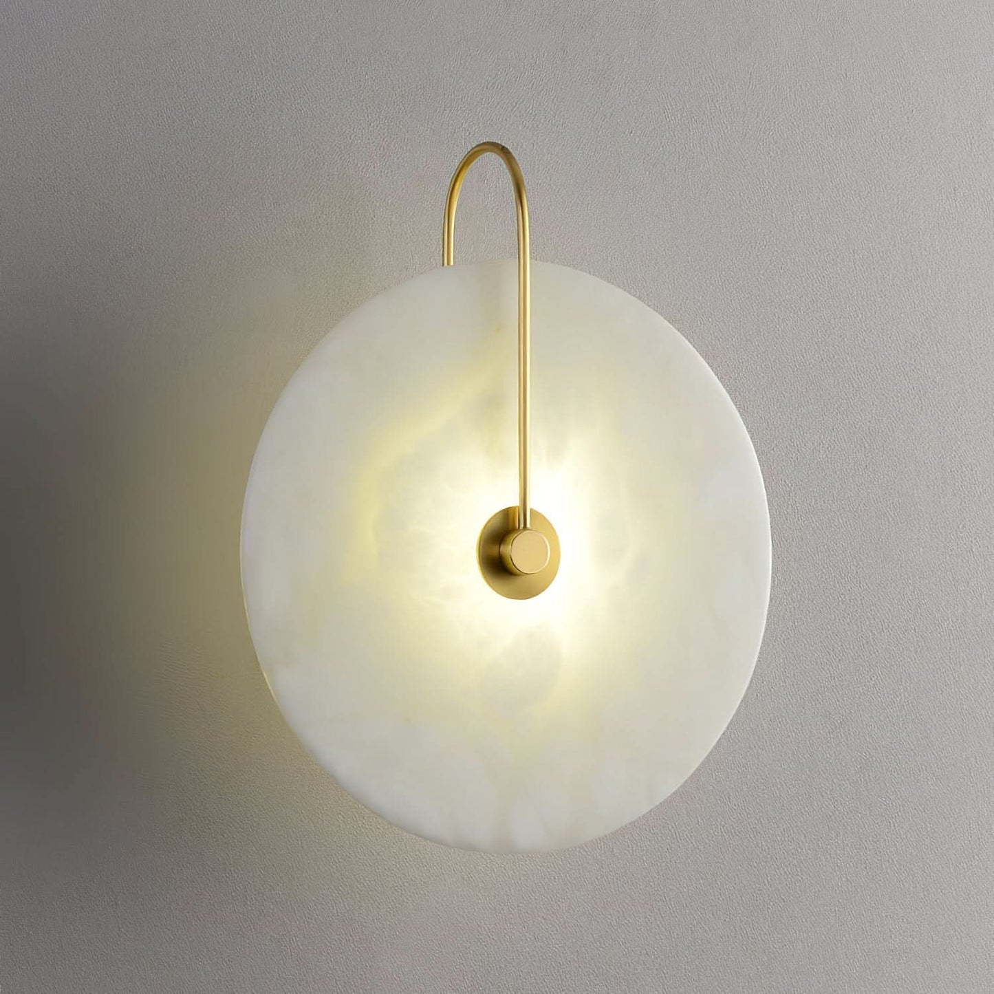 Skorter | Alabaster LED Wall Lamp – Modern Ambient Lighting