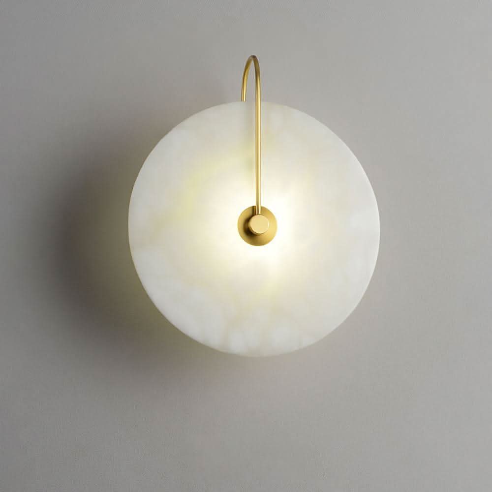 Skorter | Alabaster LED Wall Lamp – Modern Ambient Lighting