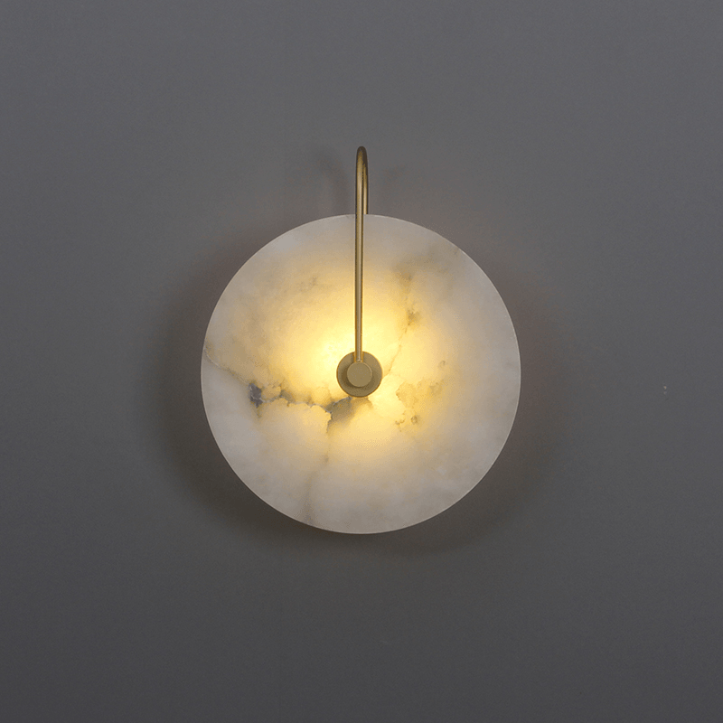 Skorter | Alabaster LED Wall Lamp – Modern Ambient Lighting
