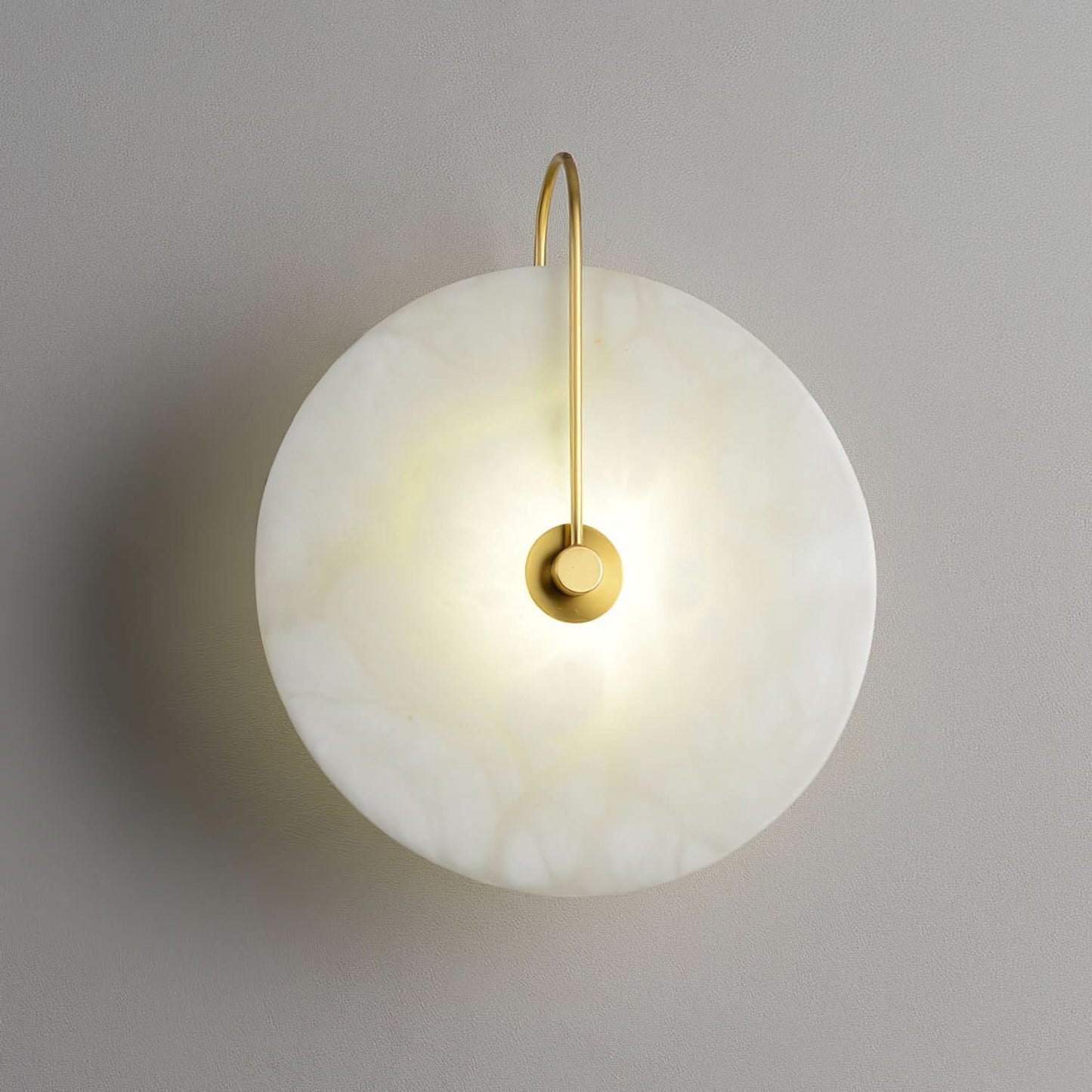 Skorter | Alabaster LED Wall Lamp – Modern Ambient Lighting